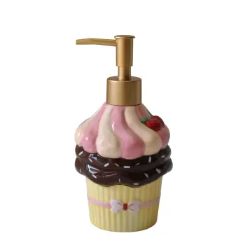 Cute Cupcake-Shaped Dolomite Lotion Dispenser