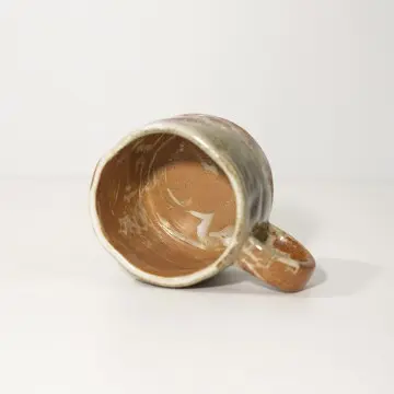Creative Stoneware Coffee Cup with Saucer for Latte Cappuccino Tea