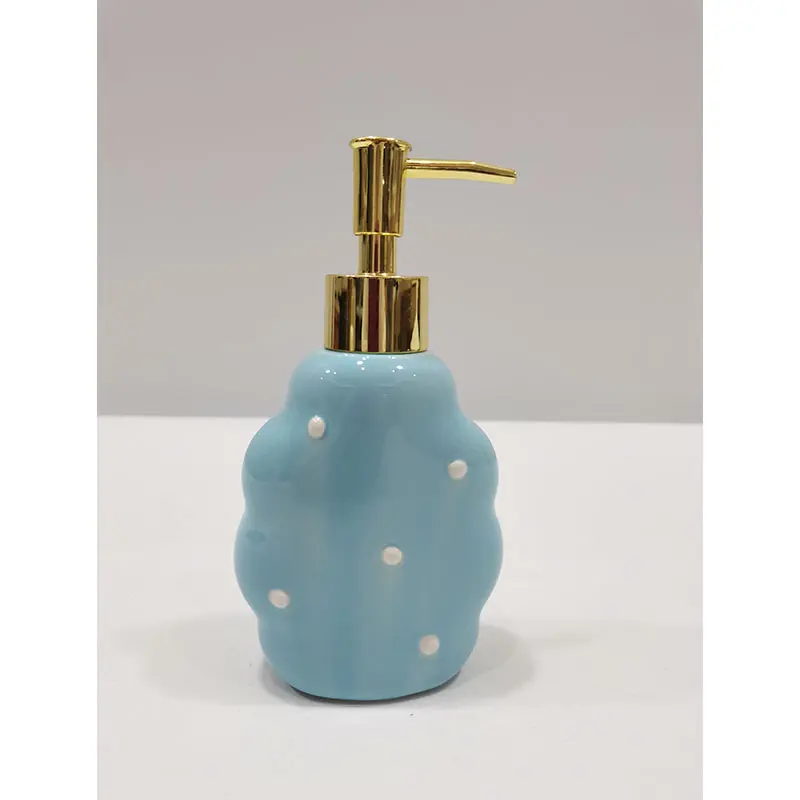 Cloud shaped lotion bottle