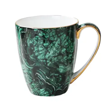 Luxury Artistic Patterned Bone China Mugs - Assorted Designer Styles