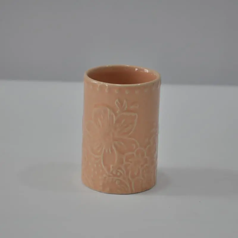 Spring series relief bathroom three piece set