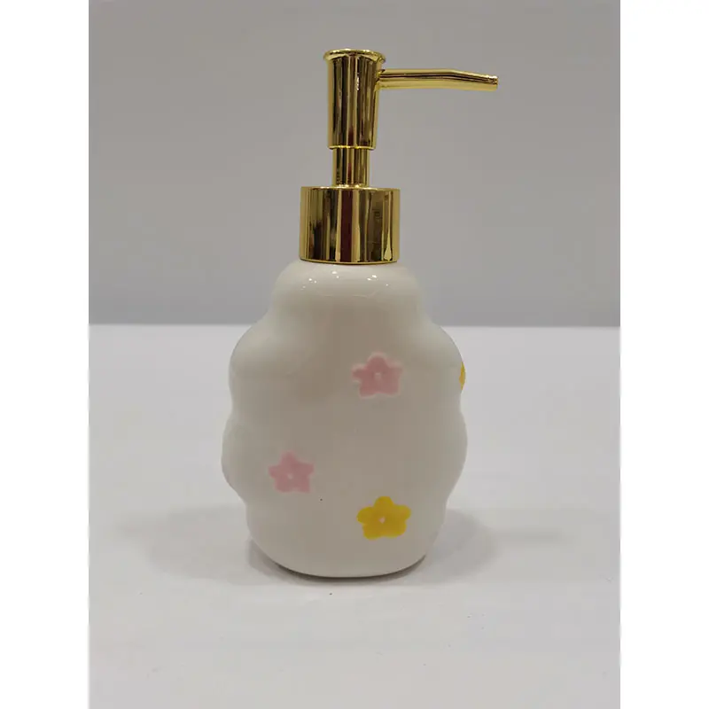 Cloud shaped lotion bottle