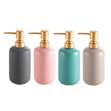 Luxury Multicolor Minimalist Ceramic Soap Dispenser