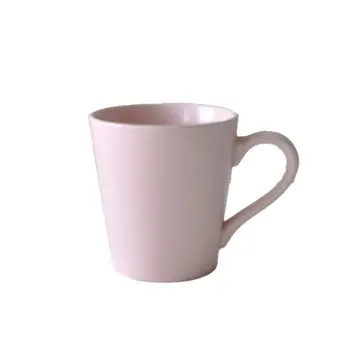 Minimalist Light Pink Solid Color Ceramic Mug