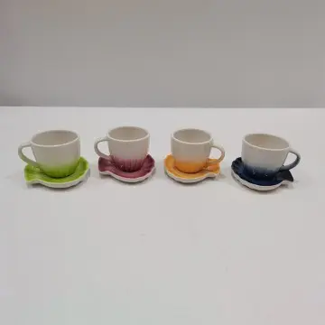 Colorful Glazed Ceramic Mugs - Charming Drinkware Collection