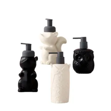 Animal - Shaped Matte Ceramic Soap Dispenser