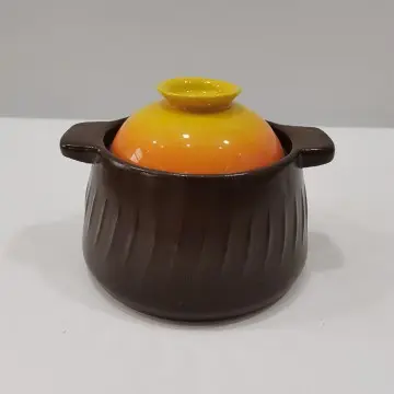 Volcano Design Ceramic Casserole Pot – 1.8L Ultra-Durable Oven-to-Table Cookware | 800°C Dry Heat Resistant, Microwave & Dishwasher Safe-1