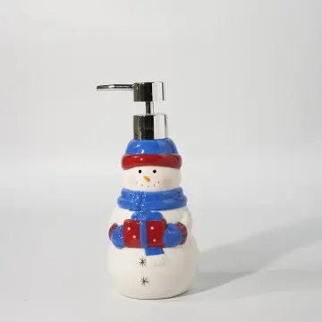 Artisan Craft Hand-Painted Ceramic Lotion Dispenser - Elegance in Every Detail