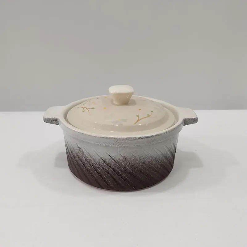 Ceramic glazed high-quality kitchen clay pot