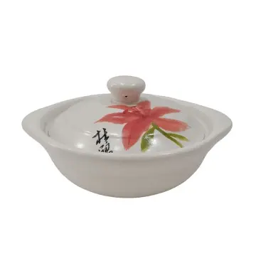 Ceramic Casserole with Lid - Elegant Cookware