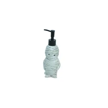White Mummy-Shaped Ceramic Lotion Bottle