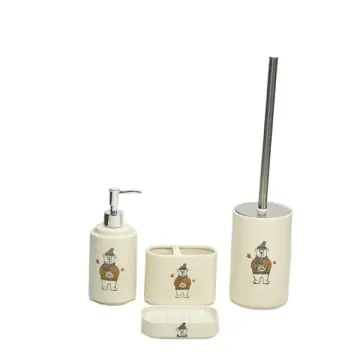 Elegant Ceramic Bathroom Set - Stylish and Durable Essentials