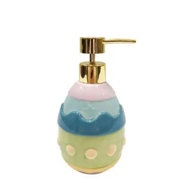 Easter Egg - Shaped Dolomite Lotion Dispenser