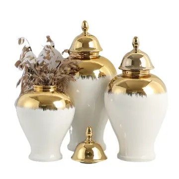 Luxury White Ceramic General Jars