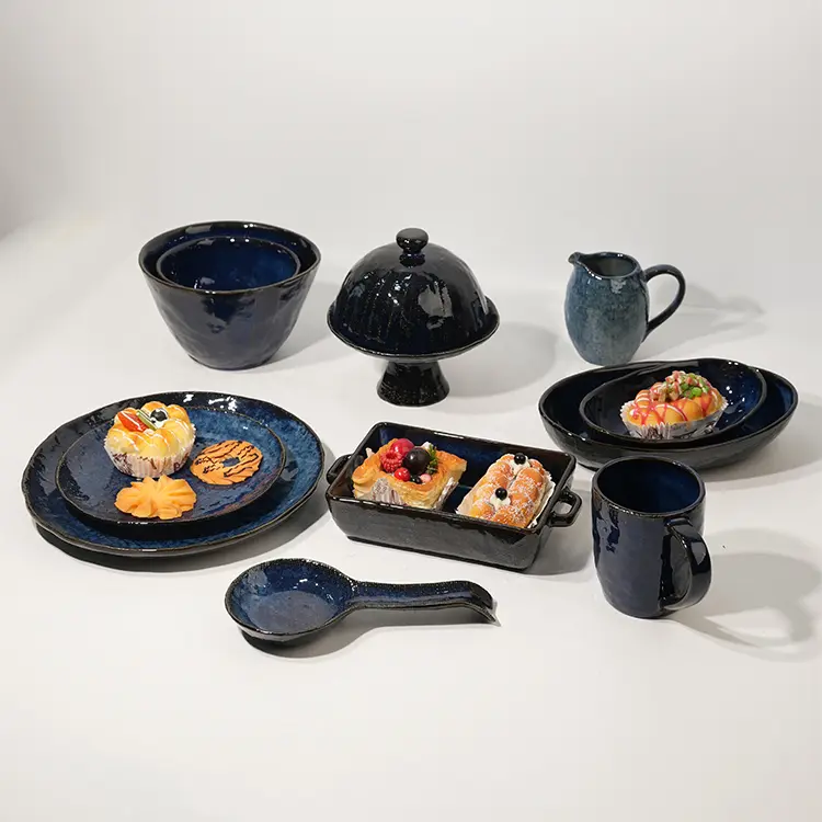 OEM ODM Available Kitchenware Ceramic Dinnerware Plate Bowl and Mug Sets Hous...