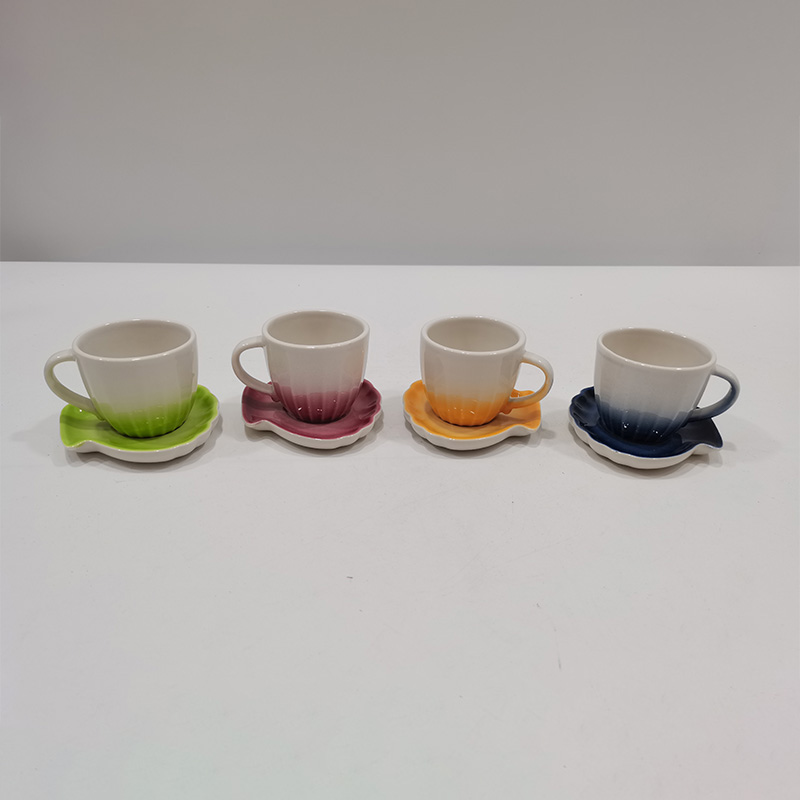 Colorful Glazed Ceramic Mugs - Charming Drinkware Collection